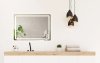Bathroom LED Mirror REA P10407 80x60cm