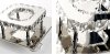 Ceiling LED Lamp Chandelier TOOLIGHT APP406-C Mirror Metal Cristal Square