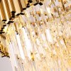 Chandelier Toolight APP601-C Crystal Gold 4-light points E14 38x38x13,5cm