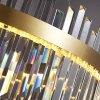 CEILING LAMP CHANDELIER TOOLIGHT APP1513-CP80 BRUSH GOLD