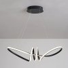 Pendant LED Lamp TOOLIGHT APP823-CP Modern Black + remote control 1-light point 70 W 73x25cm