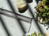 Linear drainage REA Neox Slim pro NICKIEL BRUSH 80