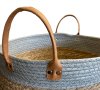 Natural boho-style basket YT21B-35