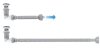 UNIVERSAL CLICK-CLACK WASHBASIN SIPHON REA FLOW BLACK