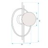 Wall lamp APP1435-W BLACK
