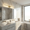WALL LAMP REA APP1893-1W 60 CM BRUSH GOLD