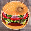 Beach towel Hamburger 150 cm
