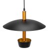 Pendant LED Lamp TOOLIGHT APP914-1CP Gold Black Round 1-light point 7W 35,5x30cm