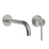 WALL MOUNTED BASIN FAUCET REA FOSTER BRUSH STEEL +BOX