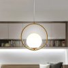 CEILING LAMP CHANDELIER TOOLIGHT G109-1W GOLD WHITE