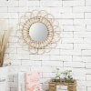 Boho Wall Mirror REA 223K17 34cm