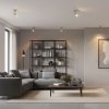Ceiling Lamp Chandelier TOOLIGHT APP745-1C Spotlight 1 Chrome 1-light points GU10 18x15Cm