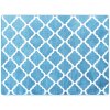 PLUSH CARPET CLOVER BLUE 1.40*2.00