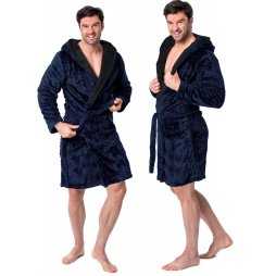 BATHROBE TUTUMI JORDAN MEN DARK BLUE