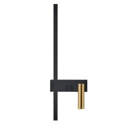 WALL LAMP APP1439-W RIGHT BLACK GOLD