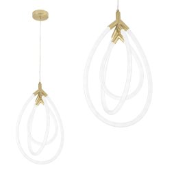 CEILING LAMP CHANDELIER TOOLIGHT LED G018-CP GOLD