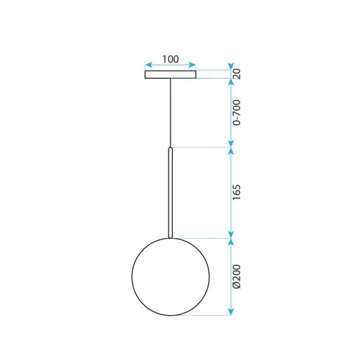 CEILING LAMP CHANDELIER TOOLIGHT APP1683-1CP 20CM GOLD