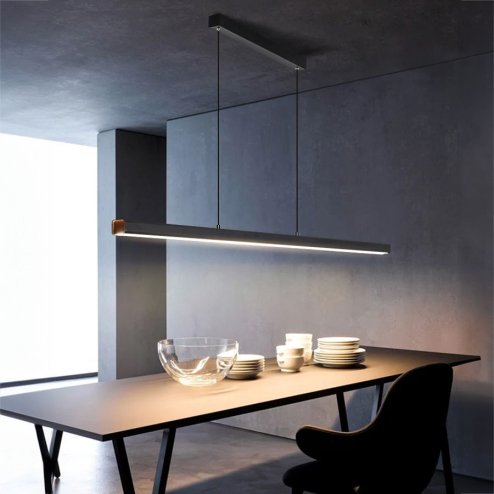 LED Lamp Led APP1448-CP BLACK 100cm