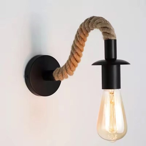 Wall Light Toolight APP1466-1W Rope E27
