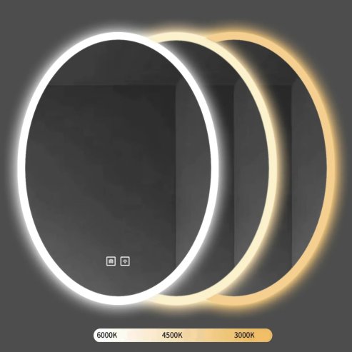 MIRROR TUTUMI LED WWA 60X80CM CHROME