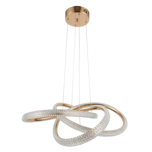 CEILING LAMP CHANDELIER REA G153-CP GOLD GOLD PLAFON