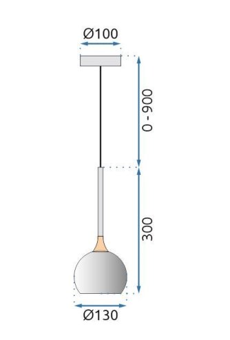 CEILING LAMP CHANDELIER TOOLIGHT G086-1CP GOLD