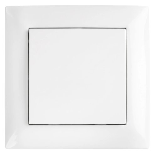 Toolight Single Switch With Frame Oste Jnh006-w White