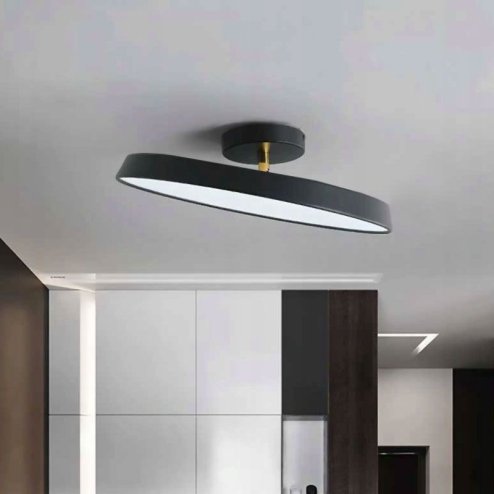 Ceiling Lamp Chandelier TOOLIGHT APP860-C Black 50cm Round 5-light points E27 50x14Cm