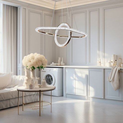CEILING LAMP CHANDELIER TOOLIGHT LED G034-CP GOLD