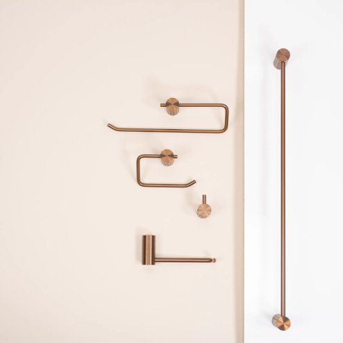 BATHROOM HANGER REA 9706 PRISM BRUSH COPPER
