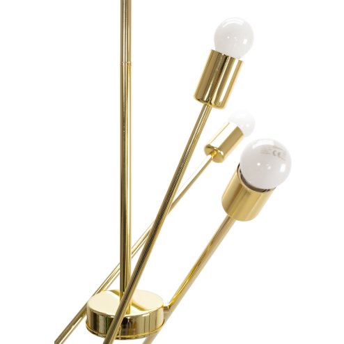 Pendant Lamp TOOLIGHT APP1115 Metal Gold E27 6-light points