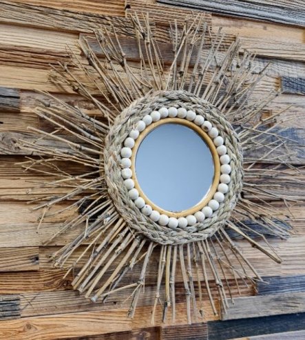 Boho Wall Mirror REA 322091 45cm