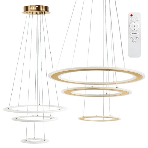 CEILING LAMP CHANDELIER TOOLIGHT LED G041-3CP BRUSH GOLD