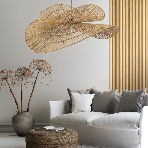 CEILING LAMP CHANDELIER TOOLIGHT BOHO APP1738-1CP 80CM