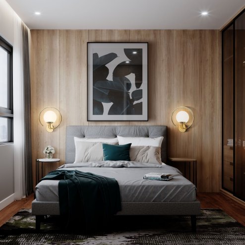 Wall Light Toolight APP1153-1W E27 gold