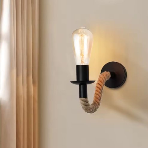 Wall Light Toolight APP1466-1W Rope E27