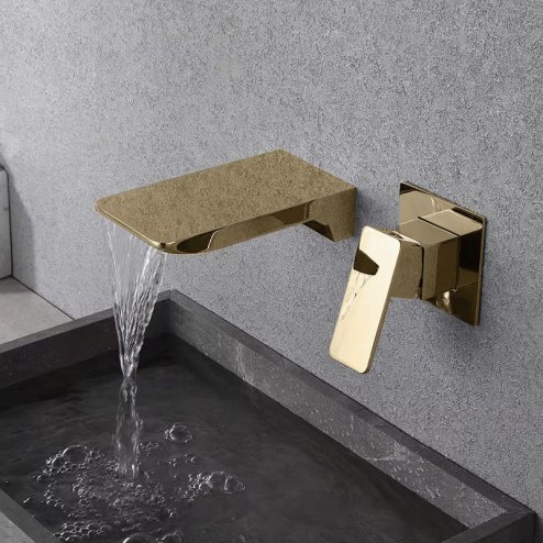 Concealed Basin Faucet REA Mason Gold