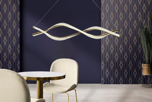 CEILING LAMP CHANDELIER TOOLIGHT LED G033-CP GOLD