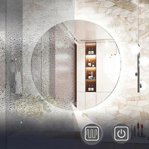 Bathroom LED Mirror REA HZJ 60cm