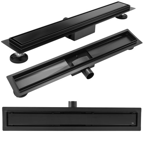 Linear Drainage REA Neox Black Matt 70