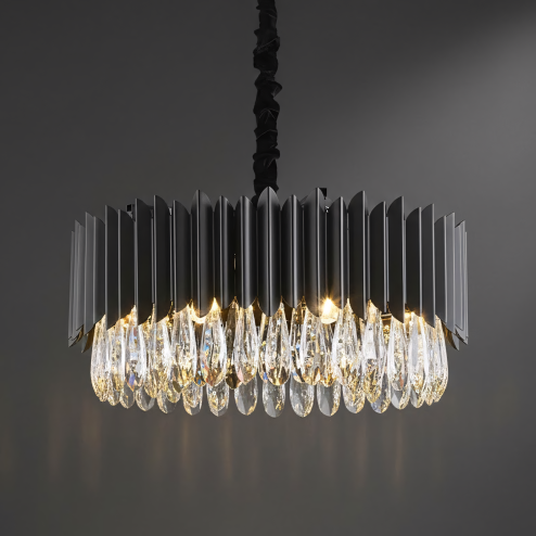 CEILING LAMP CHANDELIER TOOLIGHT APP1657-8CP BLACK