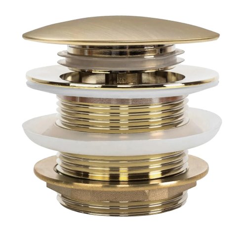BATHTUB PLUG REA 7CM BRUSH GOLD