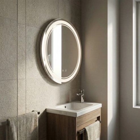 Mirror Rea Soft 50 Led Transparent