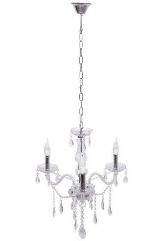Chandelier Toolight 300752 Crystal Chrome 3-light points E14 60x60x58cm