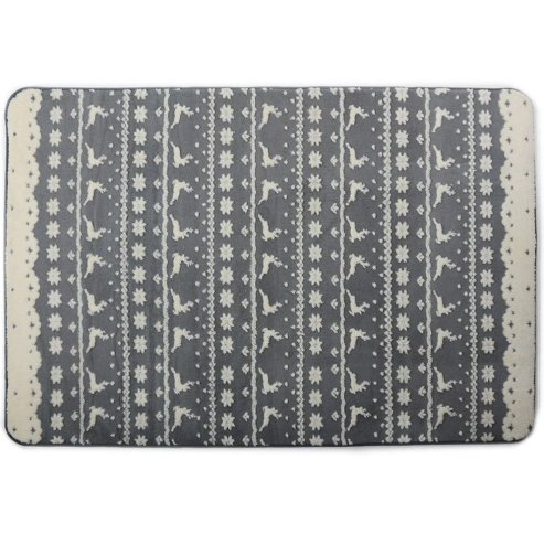 PLUSH CARPET CLOVER BERGEN GREY 1.40*2.00