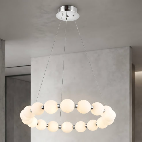 CEILING LAMP CHANDELIER REA G183-CP CHROME