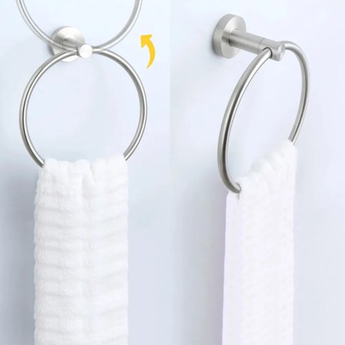 Bathroom hanger 332915 MIST 05 BRUSH NICKIEL