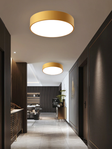 Ceiling Lamp Chandelier TOOLIGHT APP874-C Classic Gold 50cm Round 5-light points E27 50x8Cm