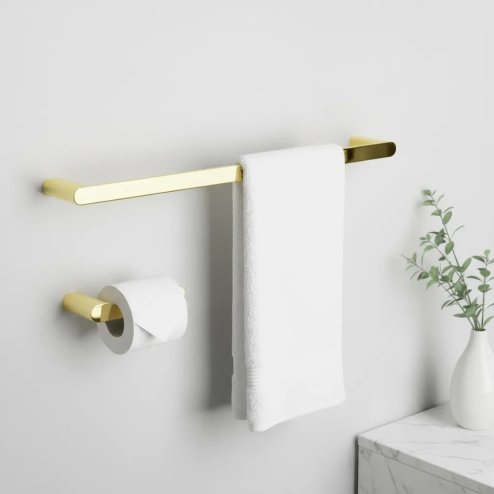 BATHROOM HOOK SET REA MATI GOLD 4 PIECES
