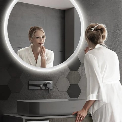 Bathroom LED Mirror REA FFJ 60cm